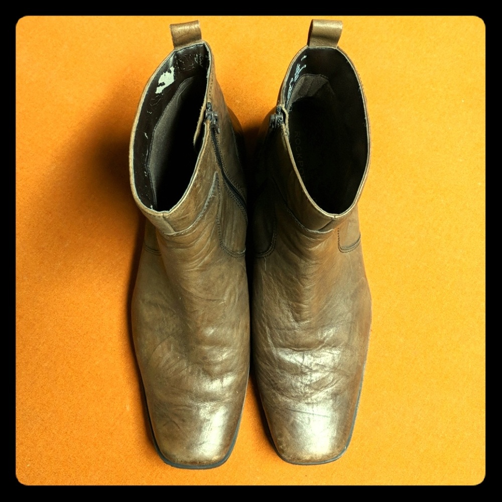Leather Rockport Men's Boot Dress Shoes